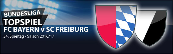 Bundesliga Wettquoten - 34. Spieltag