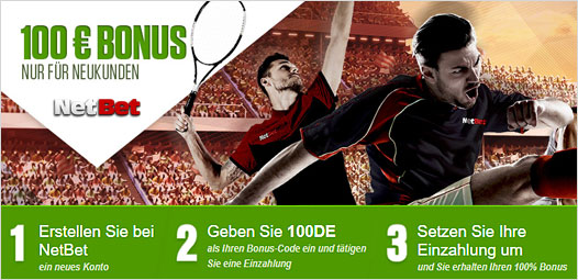 NetBet Willkommensbonus