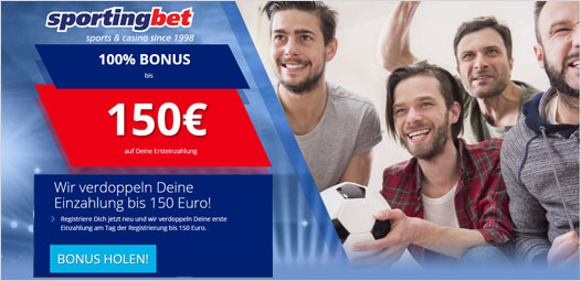 Sportingbet Willkommensbonus