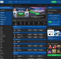 10Bet Wettanbieter Webseite