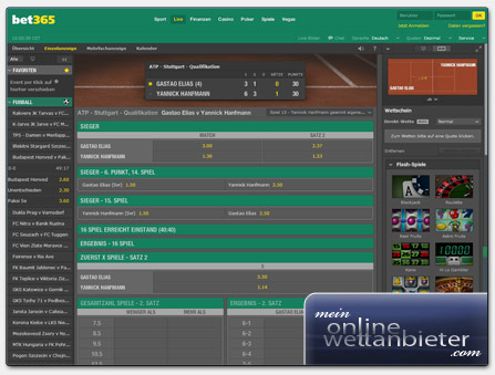 Bet365 Live Wetten