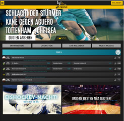 LVbet Wettanbieter Webseite