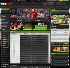NetBet Wettanbieter Webseite