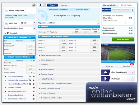 Sportingbet Live Wetten